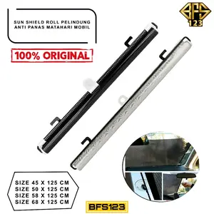 Sun Shield Roll Pelindung Anti Panas Matahari Mobil Car