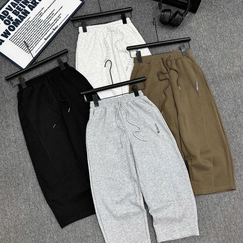   Form to lấy theo chiều dài quần  Quần nỉ dài cho bé trai mùa thu đông DÁNG BAGGY IN KENKIDS chất nỉ 2 da dày dặn không bai xù form rộng rãi size từ 20-60kg 