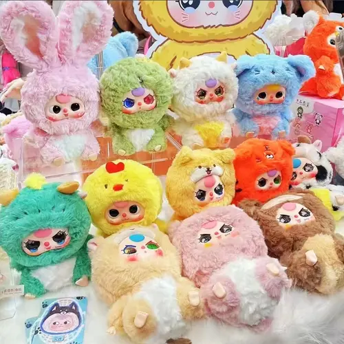 12 cung hoàng đạo blind box baby three bb3 ver 3 Baby Three Twelve Zodiac Doll Series Plush Toy 12 con giáp móc khóa đồ chơi cho bé gái blind box 12 con giáp secret baby three blind box cung hoàng đạo blind box baby three 12 con giáp full Trang Trí