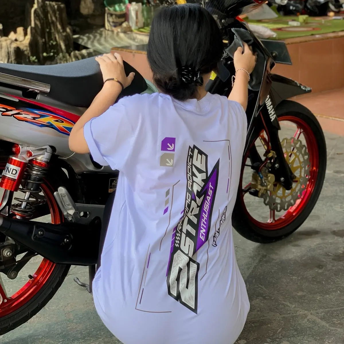TSHIRT 2STROKE ENTHUSIAST MARKRACE