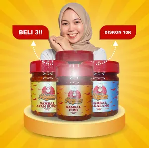Dapur Mbakla | Sambal Cumi Ayam Suwir Cakalang Cumi Ijo Pedas Nagih Gurih