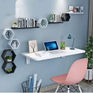 Meja Lipat Tempel Dinding Estetik Meja Laptop Meja Belajar portable meja dinding Meja Lipat Tempel Dinding Estetik Meja Laptop Meja Belajar portable meja dinding