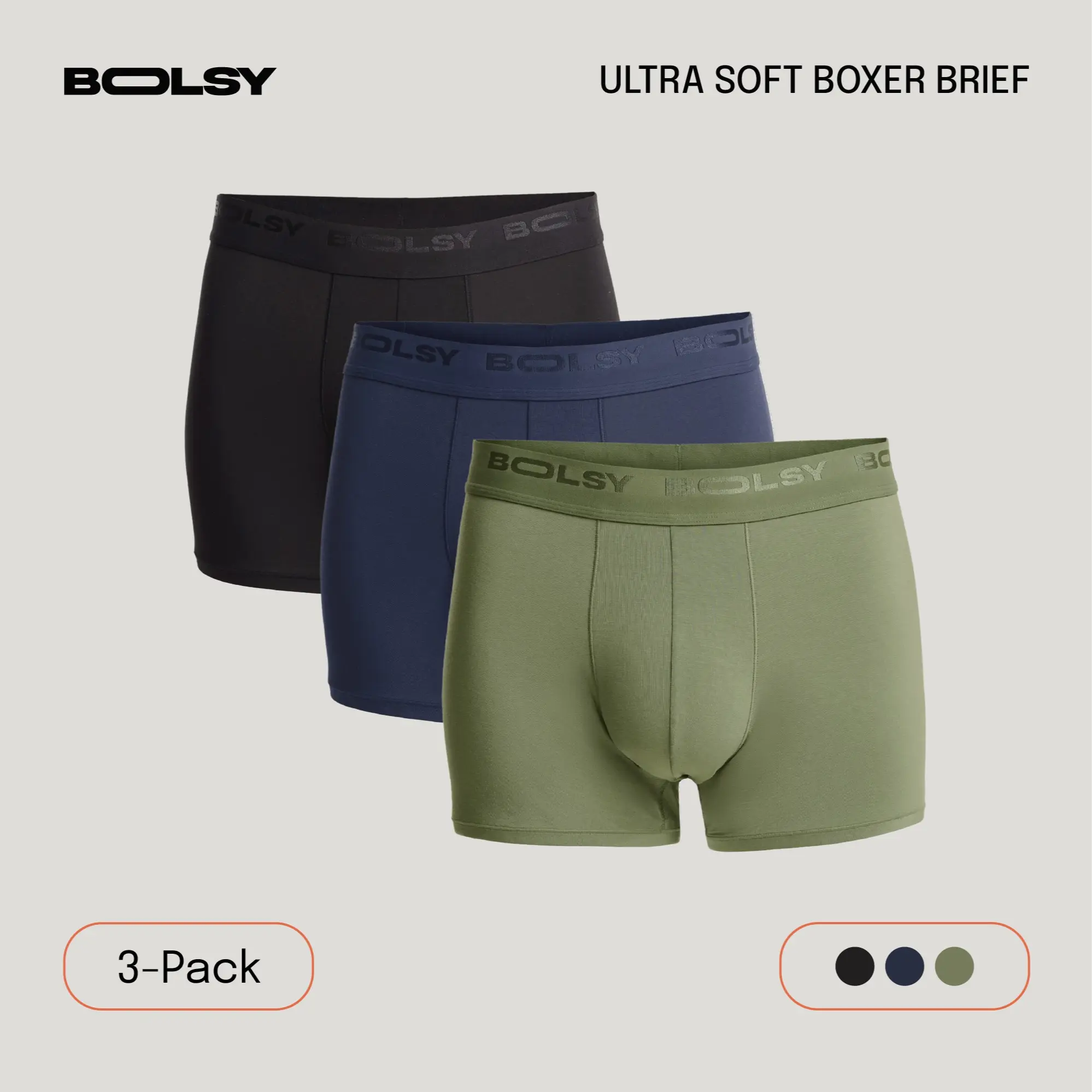 3-Pack: Onyx, Deep Blue, Sage