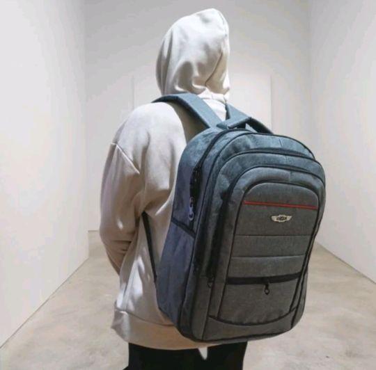 Tas Ransel Polo Pria 4 Ruang Tas Ngantor Muat Laptop 14 inch Bisa Cod