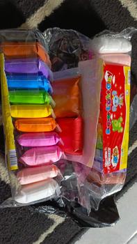 Product Review of Clay Polymer Mainan Anak Isi 12pcs Edukasi Slime Clay Dough Colour Play JM Permainan from S**a S**2 0