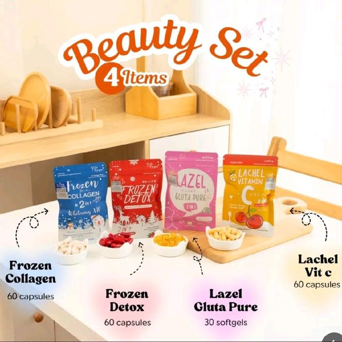 BEAUTY SET GLOWING | GLUTATHIONE + WHITENING THAILAND - FROZEN di Andriaofficial