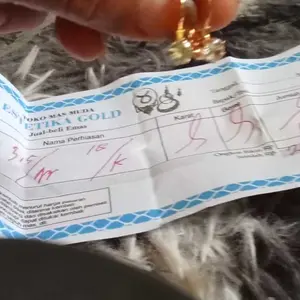 Terbaru Anting Desi Permata Putih Wanita - Perhiasan