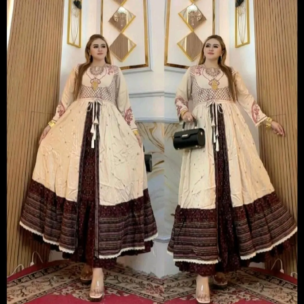 gamis hindi anjeli rompi viral