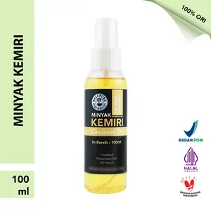 Balipure Minyak Kemiri Penumbuh Rambut anti rontok 100ml hair  vitamin Menebalkan Menebalkan Haircare Perawatan
