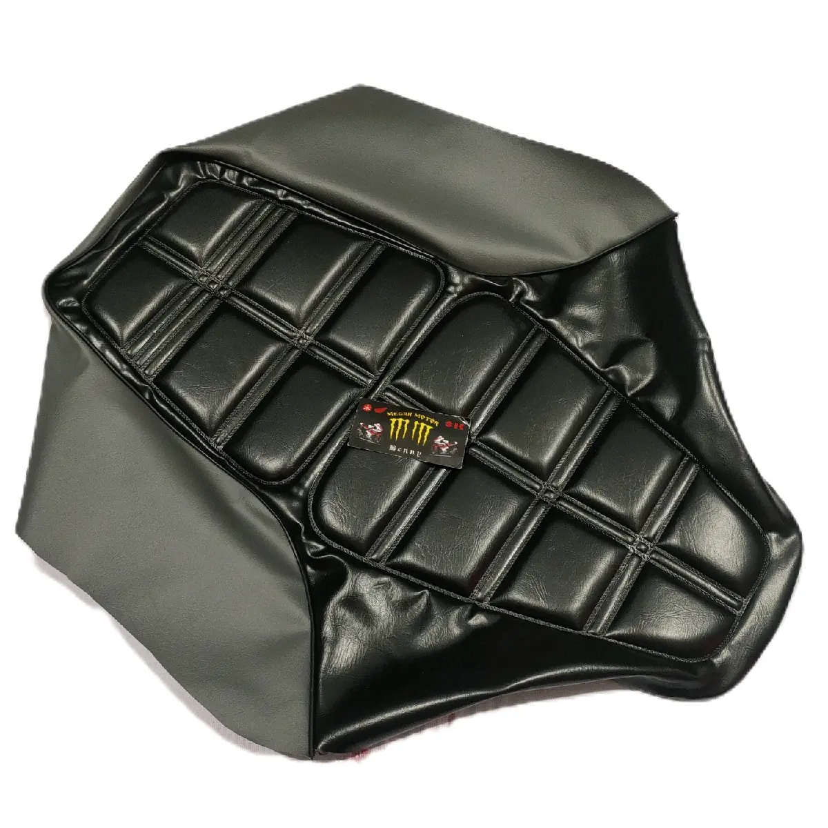 Kulit Sarung Cover Jok RXking Cobra RXKing Master Kotak kotak Tahu Lis Hitam Samping Abu abu Kualitas Oem