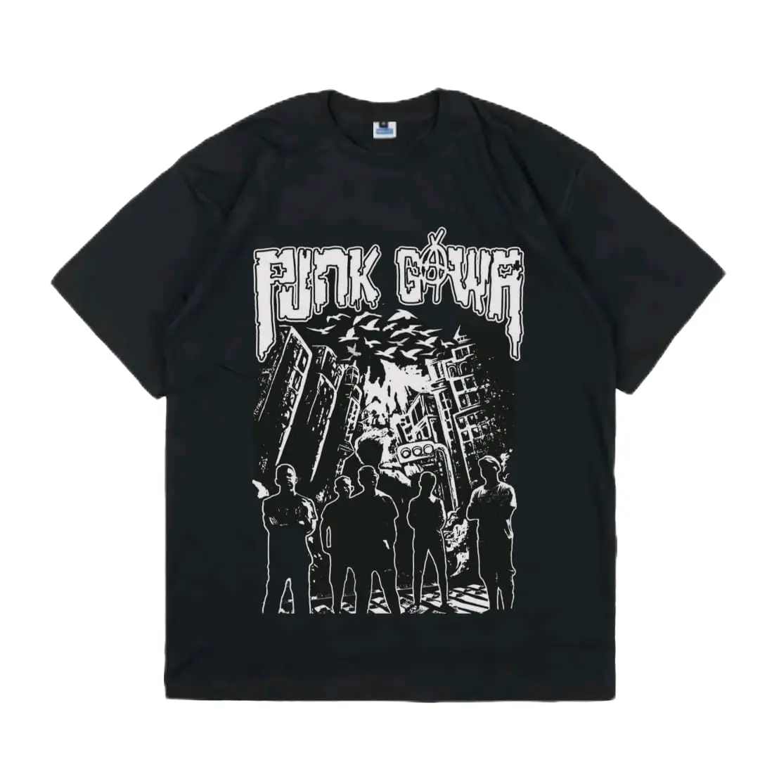 KAOS MUSIK/ BAND/ CASSUAL PUNK GAWA VINTAGE PREMIUM Pria Wanita Distro