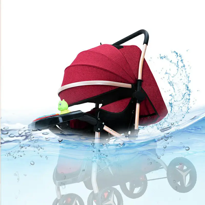 【 Pengiriman terjamin aman】 Stroller Baby Kereta Dorong Bayi Lipat Traveling Bisa Newborn 4