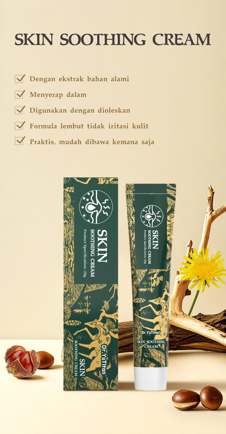 Dr.YuTitan Blood pressure Skin Soothing Cream Blood pressure increases Dizziness headache Heart rate and tinnitus Massage cream