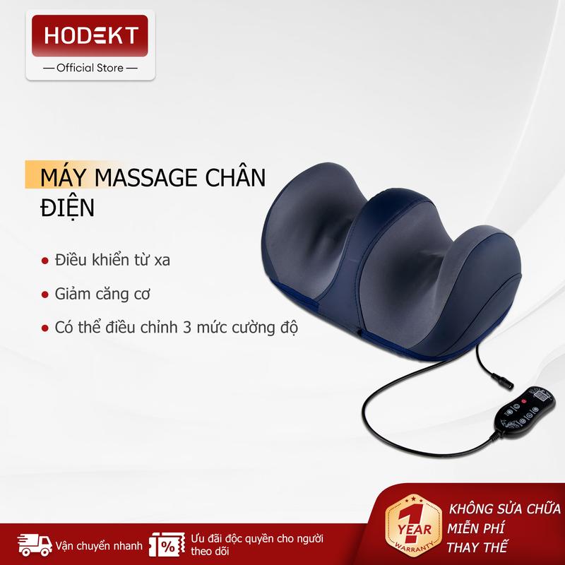 Máy Mát Xa Chân Con Lăn Điện HODEKT, Mát Xa Chân Bằng Nén Ấm, Thích Hợp Sử Dụng Hàng Ngày