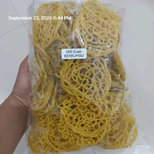KERUPUK MIE MENTAH KHAS TEGAL SUDAH BERBUMBU RASA LEBIH ENAK