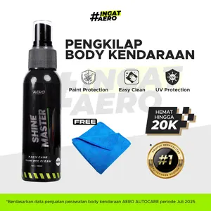 Aero Shine Master pengkilap body kendaraan kusam Kain Paint