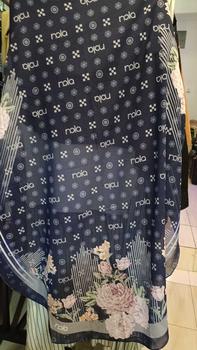 Product Review of NOLA- Khimar printing vol 33 hijab ceruty instant 2 layer Santai Ceruti Layer Panjang Soft Syari Muslim Kerudung Hitam from D**L 0