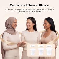 Gambar Anker eufy E20  Pompa ASI Pintar Elektrik Handsfree dengan Terapi Hangat HeatFlow/ Handsfree Breast Pump Heating Function/Wireless Smart Breast Pump - T6060 dari Anker eufy Indonesia Kota Administrasi Jakarta Utara 5 Tokopedia