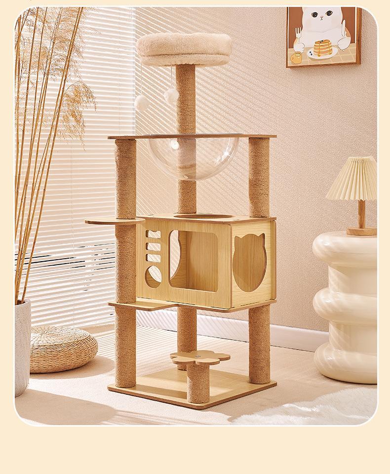 Product Introduction of คอนโดแมว โพสต์เกาแมว บ้านแมว คอนดูกุญแจดิบ MPJ-01 29