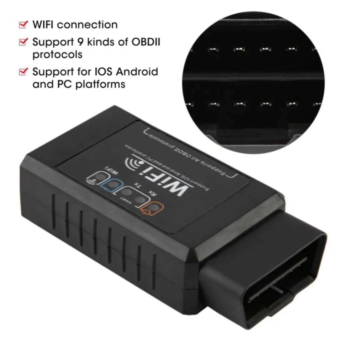 OBD2 OBDII CAN BUS WIFI Car Diagnostic Tool Auto Scanner Code Reader
