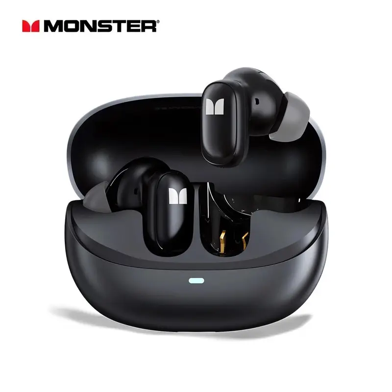 Monster XKT28 (ANC) Wireless Bluetooth Earphones Mini Earbuds TWS Gaming Low Latency 0