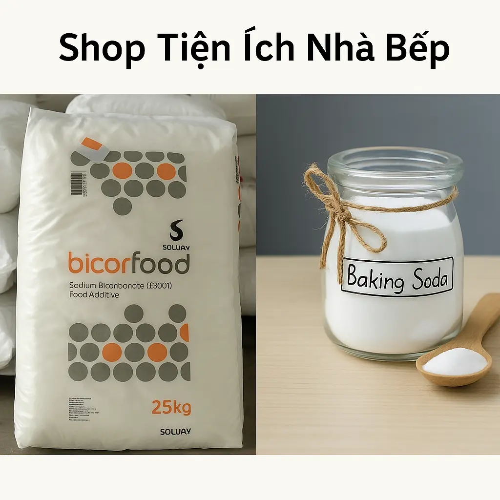 Baking Soda Tẩy Rửa, Làm Bánh, Làm Trắng Răng