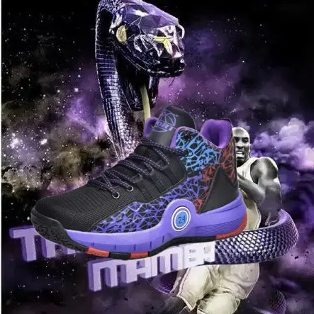 Basketball shoes Non-slip and wear-resistant Shock-absorbing mesh is  breathable High-top sneakers with friction sound bball kobe shoes 8 x ray -  TikTok Shop Philippines