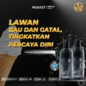 Bundling 2 PCS Mendes Intimate Soap - Sabun Intimate Care Untuk Area Intim Pria Anti Bakteri PH Balance