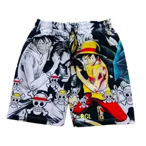 CELANA ANAK KARAKTER KARTUN CELANA PENDEK ANAK MOTIF ONE PIECE CELANA OLAHRAGA