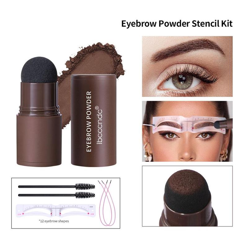 Product Introduction of Eyebrow Powder Set Waterproof Long Lasting Soft Mushroom Head Eyebrow Styling Makeup 49