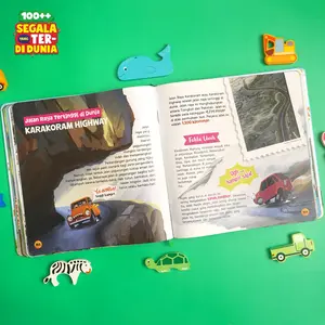 100++ SEGALA YANG TER- DI DUNIA Buku Best Seller Hardcover Full Color dengan Fakta Menarik untuk Anak Usia 6+ Meningkatkan Wawasan dan Imajinasi