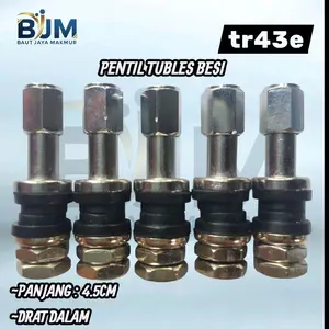 Pentil tubles besi panjang 4,5Cm Drat bawah / dalam Quality product import (Harga 1pcs)