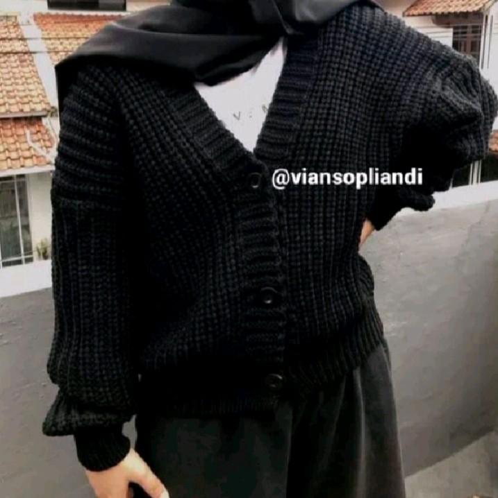 Olivia Cardigan Crop Cardi / Cardigan Rajut Wanita Premium / Cardigan Olivia Cardy Crop / Eiren Crop Cardy / Cardigan Rajut 7