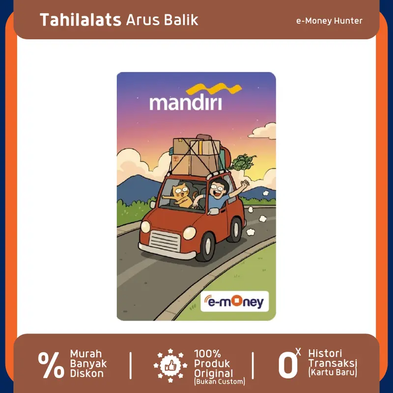 e-Money Tahilalats Edisi Ramadan Special Limited Edition eToll eMoney Mandiri NFC Kartu Uang Elektronik 3
