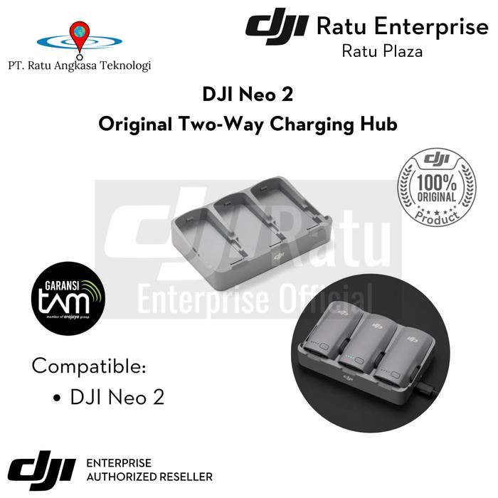 Gambar Charger Charging Hub Battery DJI Neo 2 Two-Way Charging Hub DJI Neo 2 Intelligent Flight Battery Charger Baterai Drone Original dari DJI Ratu Enterprise Kota Administrasi Jakarta Pusat Tokopedia