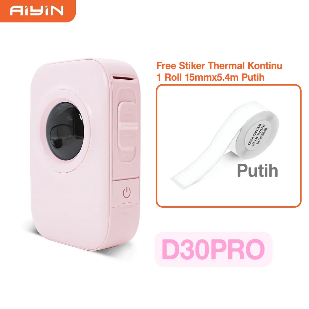 D30 Pro Pink Gratis 1 Rol