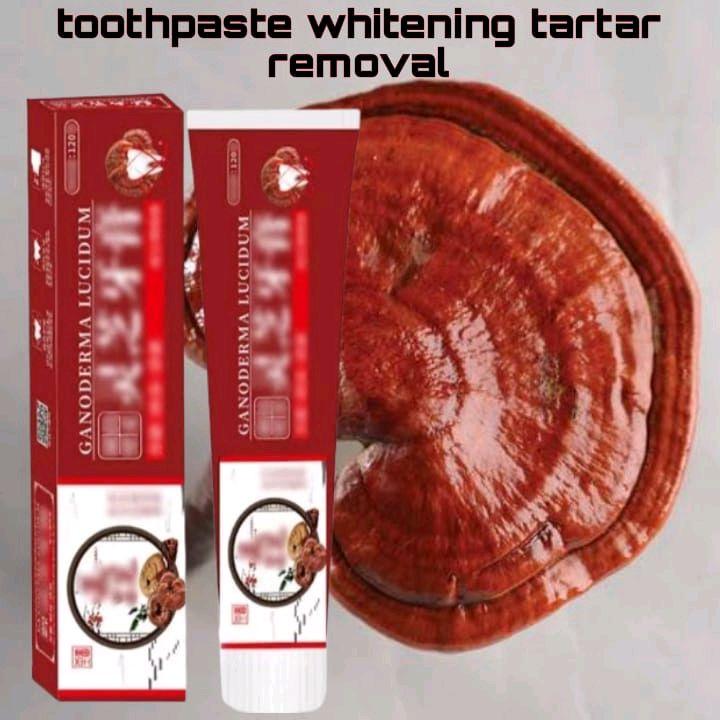 Lingzhi Toothpaste Pasta Gigi Pemutih Memutihkan Gigi Kuning Penghilang Karang Gigi Dan Pemutih Gigi Permanen 120g Odol Pembersih Karang Gigi Perawatan Pemutihan Gigi / Menghilangkan Bau Mulut/Perontok Karang Gigi/ Noda Asap / Menghilangkan Noda Teh 2