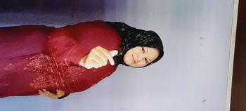 Product Review of Na Fashion- NAMIRA Dress Gamis Malaysia Kombinasi Brukat Bahan Crinkle Premium mix brokat sapto minimalis cantik mewah elegant from R**a 0