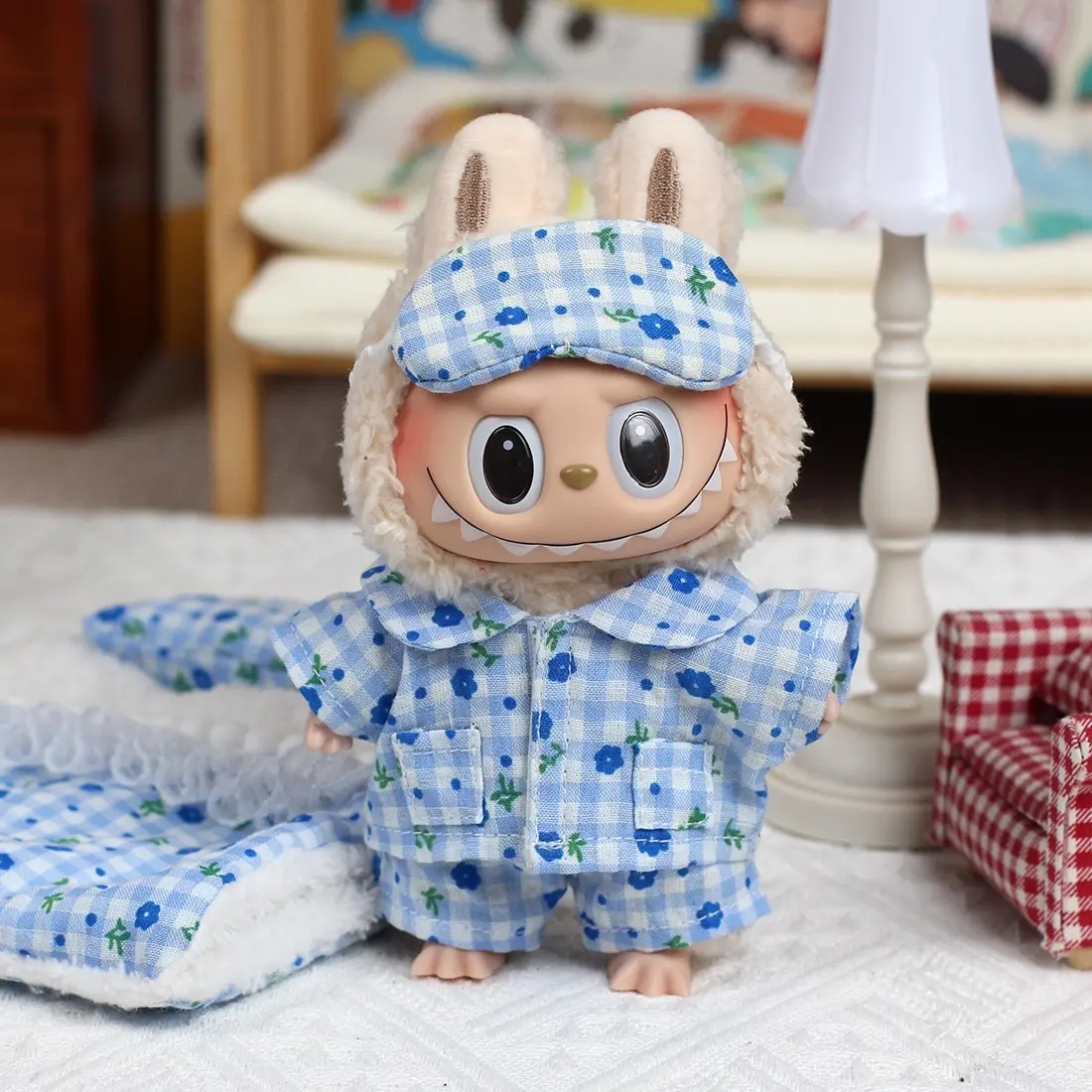 BAJU BRANDED untuk LABUBU V1 & V2 Baju Labubu Premium Labubu Macaron 17cm Baju Labubu V1 Baju Labubu V2 ready 18 OKTOBER Doll #popmart #labubu #labubudress #brandedlabubu #labubucustume #labubuclothesset Toys