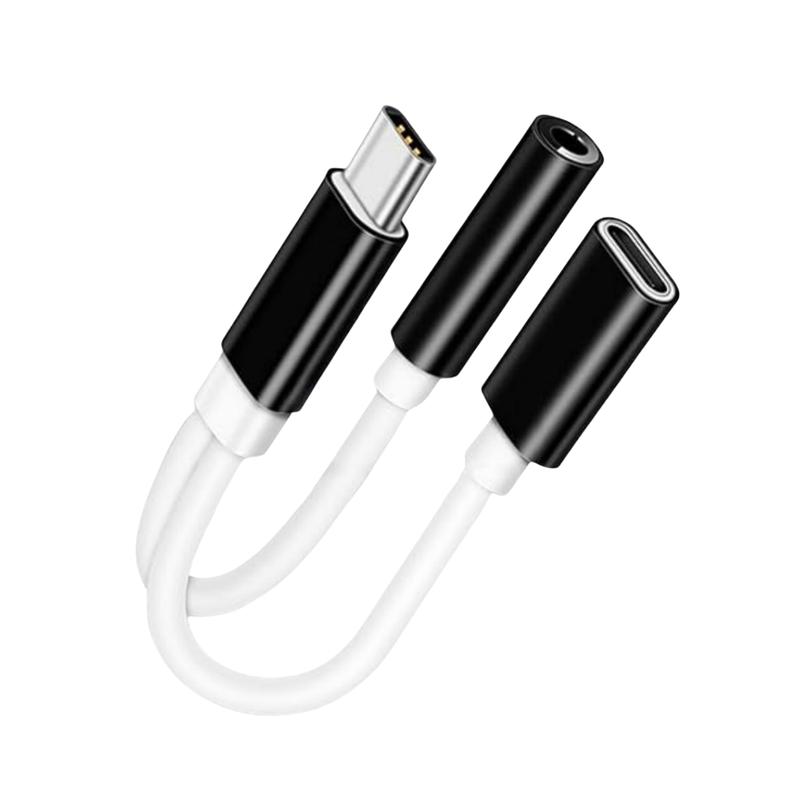 Penyesuai Audio dan Pengecas USB C ke 3.5mm, 2-dalam-1 Jenis - TikTok ...