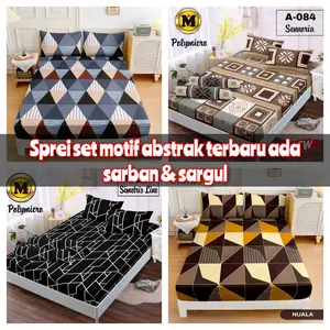 Sprei set semua motif ukuran ada motif terbaru