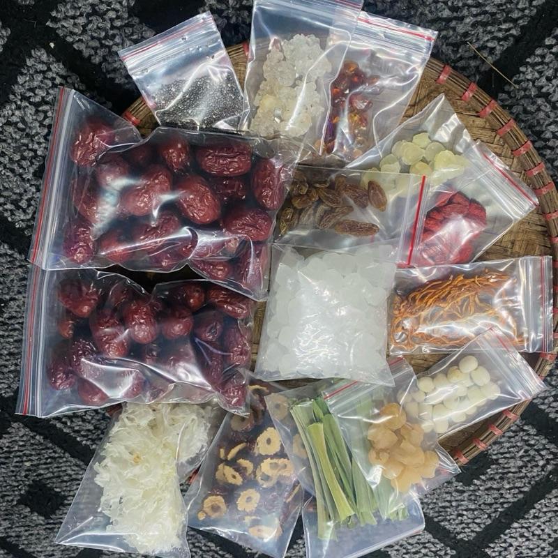 Chè tuyết Yến dưỡng nhang set ít đường tặng 1 gói tuyết Yến 4