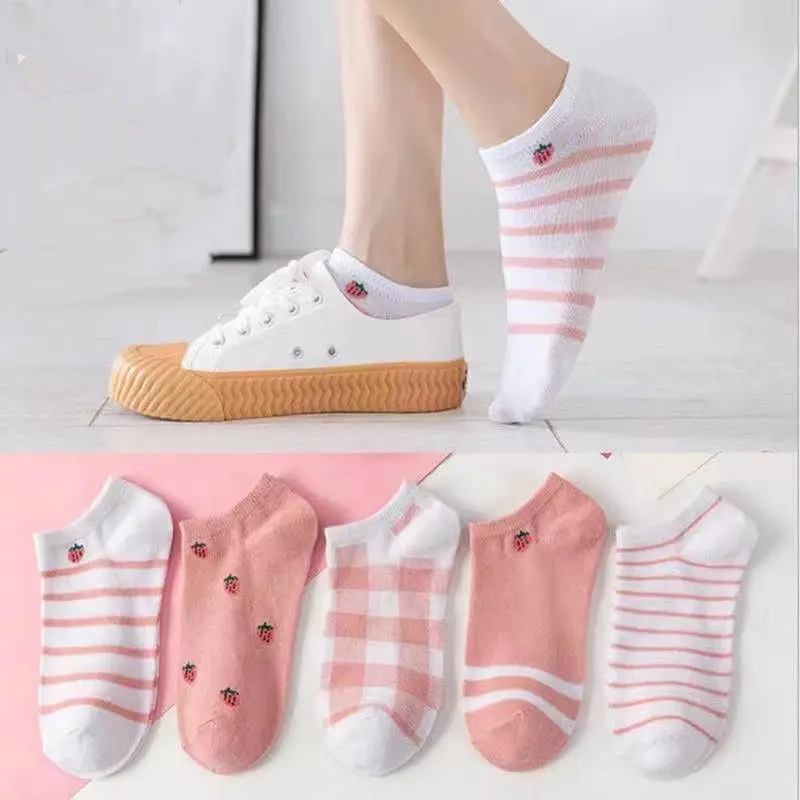 Kaos Kaki Motif Sapi Kaos Kaki Ankle Cute Socks Short Sepatu Lucu Wanita Pria Murah Import R596 4