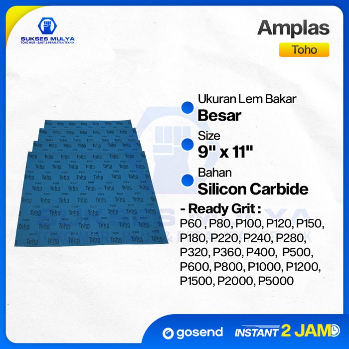 Gambar Amplas Persegi Panjang Toho dari suksesmulya Kota Magelang Tokopedia