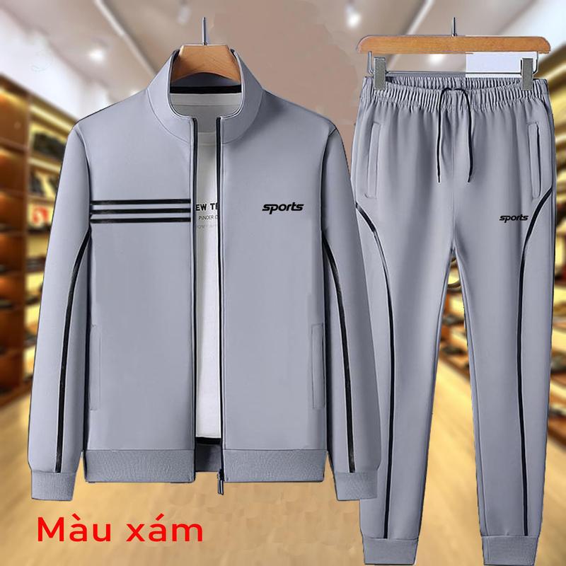 Bộ quần áo thu đông thể thao nam Chất Cotton Umi Thông Thoáng Form Đẹp BONILINING