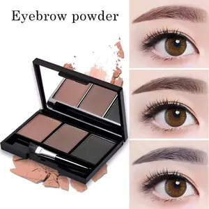 3 Color Eyebrow Powder tahan lama tahan keringat //5/2/2/8