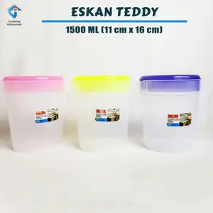 12 PCS Eskan Mini 1,5 L / Teko Viral Es Teller Cendol / Teko Mini Plastik