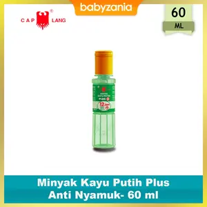 Cap Lang Minyak Kayu Putih Plus Anti Nyamuk- 60 ml