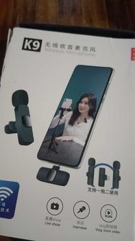 Product Review of Mikrofon Lavalier Tanpa Wayar, Ketibaan Baru, Mudah Alih, Sesuai untuk Rakaman Audio dan Video, Mikrofon Mini, Serasi dengan iPhone dan Android, Sesuai untuk Siaran Langsung dan Permainan, Mikrofon Telefon Mic Microphone Wireless from a**a 0