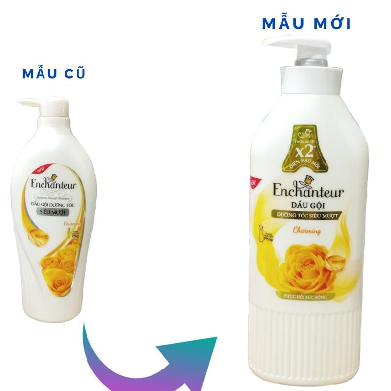Dầu Gội Enchanteur Dưỡng Tóc Siêu Mượt Charming 650ghghfvhgc1212